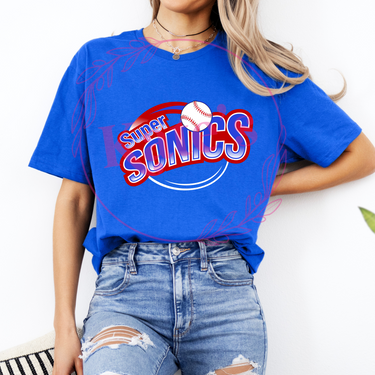 Super Sonics Baseball Shirts